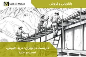 داربست در لویزان: خرید، فروش، نصب و اجاره | داربست مکان